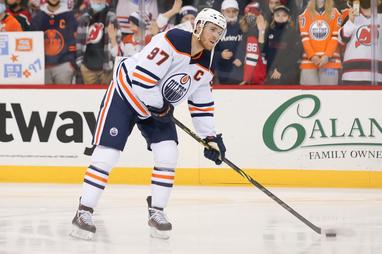 Ryan Smyth #94 - Autographed 2013-14 Edmonton Oilers vs Calgary
