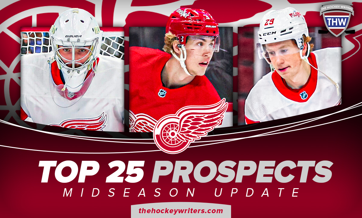 Red Wings Top 25 Prospects: 2023-24 Midseason Update