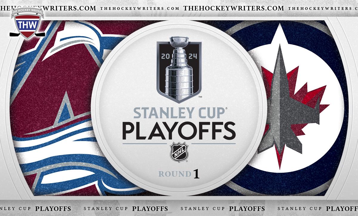 2024 Stanley Cup Playoffs Round 1 Colorado Avalanche Winnipeg Jets