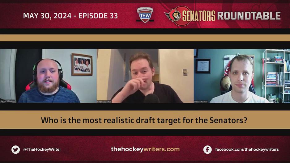'Video thumbnail for Senators - Who Is the Most Realistic 2024 NHL Draft Target at 7th Overall'
