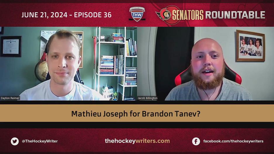 'Video thumbnail for Should the Senators Trade Mathieu Joseph for Brandon Tanev'