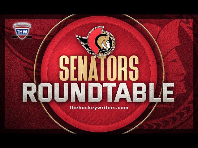 'Video thumbnail for Senators Roundtable - Offseason Trade Targets: Ullmark, Ehlers, Necas, Buchnevch & More'