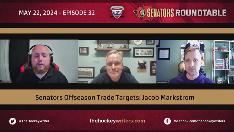 'Video thumbnail for Senators 2024 Offseason Trade Targets - Jacob Markstrom, Calgary Flames'