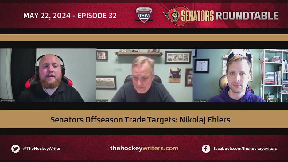 'Video thumbnail for Senators 2024 Offseason Trade Targets - Nikolaj Ehlers, Winnipeg Jets'
