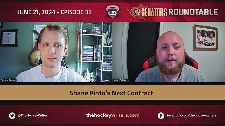 'Video thumbnail for Senators - What Should Shane Pinto's Next Contract Look Like'